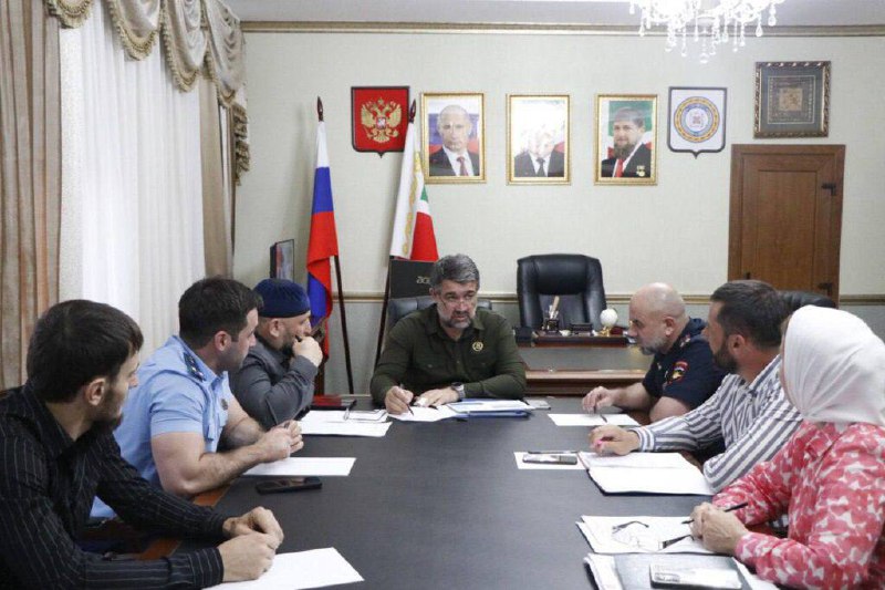Муслим Зайпуллаев провел выездное совещание в Шатойском районе