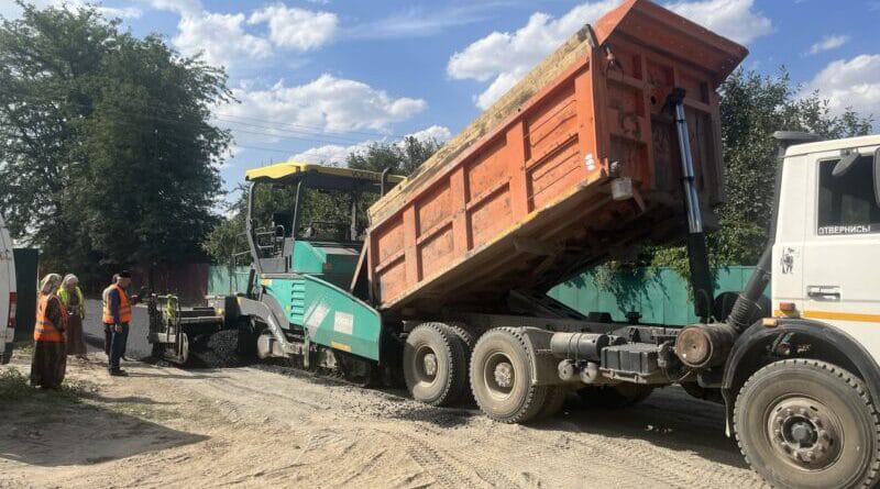 Общественники проверили ход работ на улице в Висаитовском районе столицы