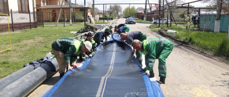 В Грозном построят новые сети водоотведения и канализации