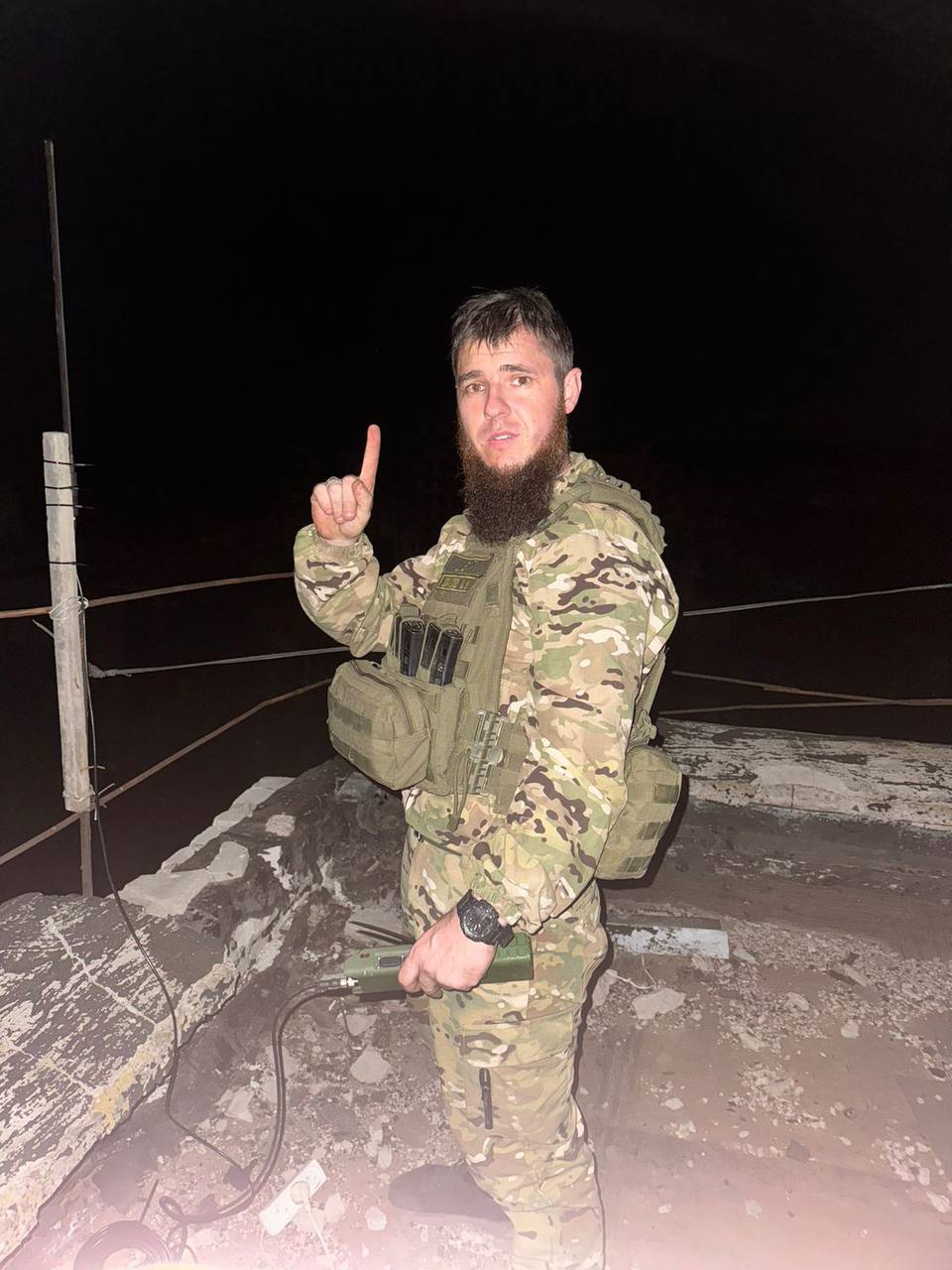 Исраилов Апти Указом Президента РФ награжден медалью «За храбрость» II степени