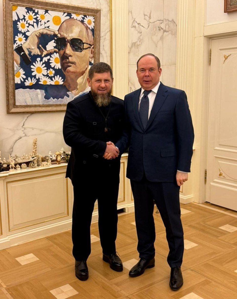 Кадыров и Вайно обсудили успехи Чеченской Республики