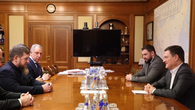 Кадыров и Новак обсудили реализацию госпрограмм в Чеченской Республике