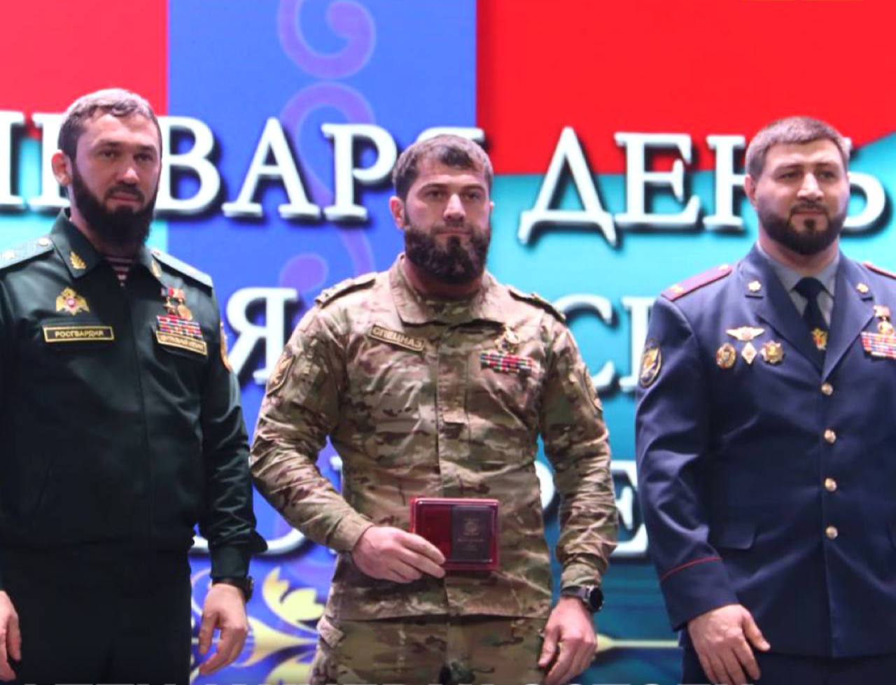 АПТИ АЖИЕВ УДОСТОЕН ОРДЕНА КАДЫРОВА
