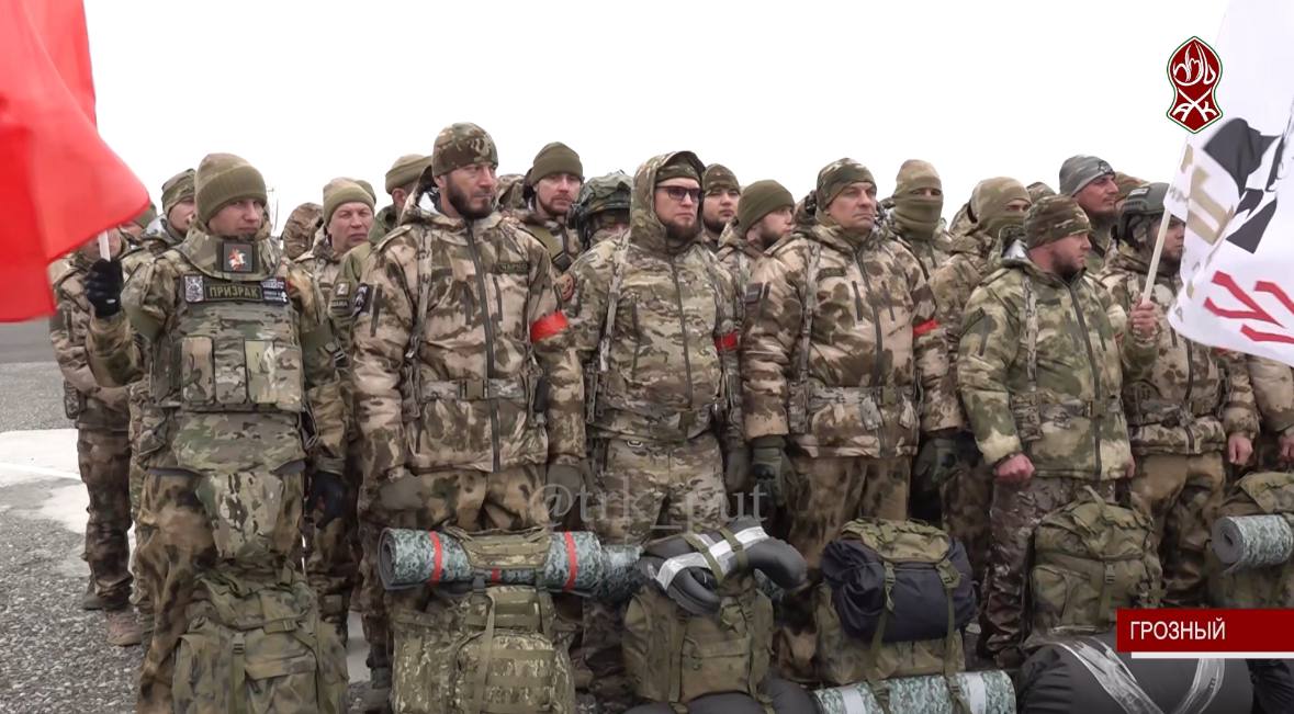 НОВАЯ ГРУППА ДОБРОВОЛЬЦЕВ ОТПРАВИЛАСЬ НА СВО ИЗ ГРОЗНОГО