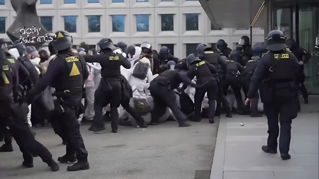 В Дании полиция применила силу к пропалестинским демонстрантам