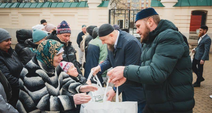 Благотворительность от предпринимателей-мусульман
