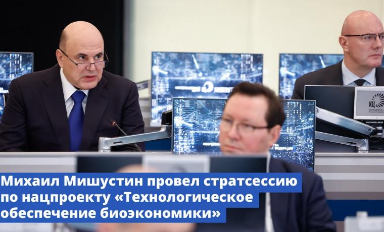 Михаил Мишустин провел стратсессию по нацпроекту «Технологическое обеспечение биоэкономики»