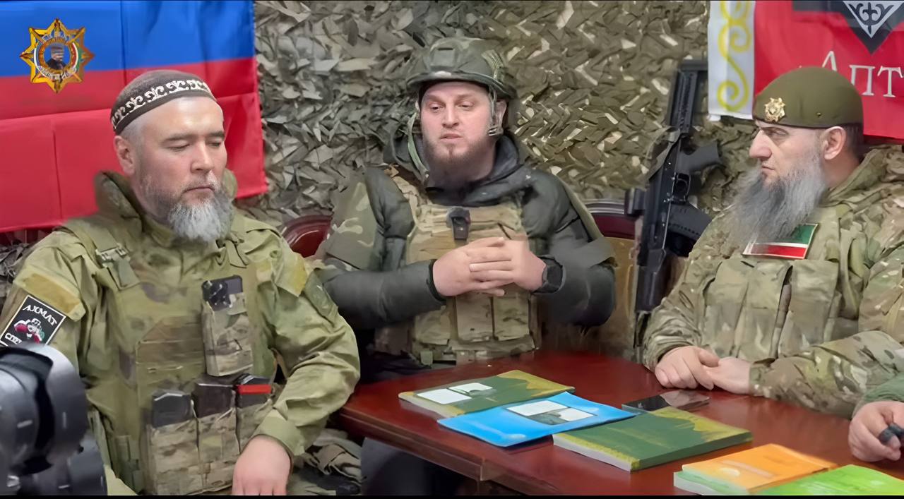 Делегация ДУМ ЧР посетила отряд спецназа «Ахмат» на Харьковском направлении