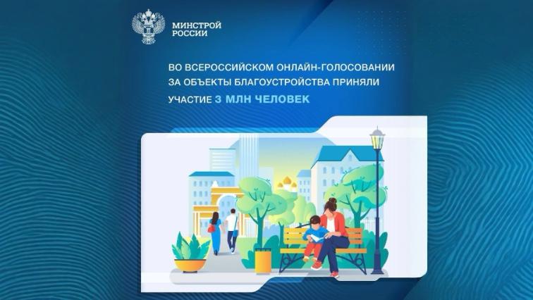 Онлайн-голосование за благоустройство территорий стартовало 21 апреля и продлится до 12 июня