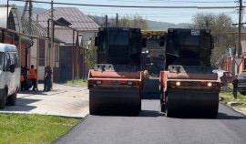 В Гудермесе завершено асфальтирование 15 км дорог