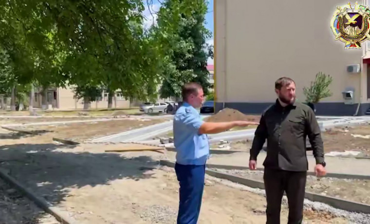 Прокуратура ЧР проверила благоустройство общественных территорий в Грозном
