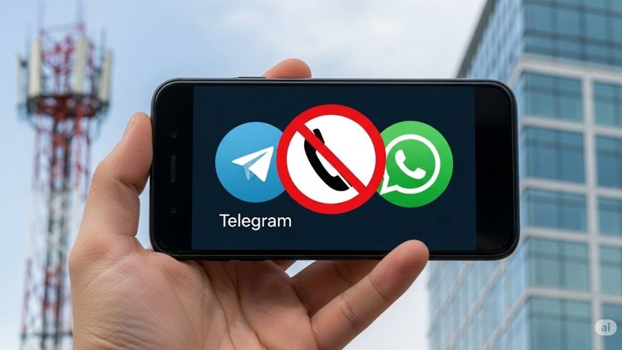 Роскомнадзор частично ограничил звонки в Telegram и WhatsApp