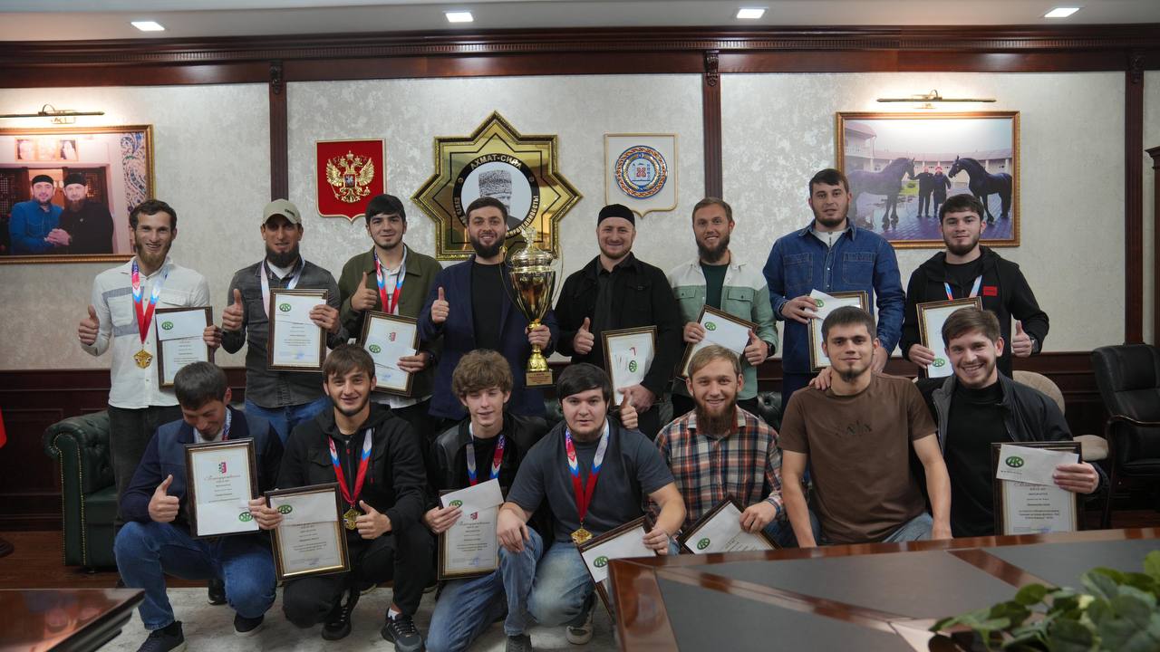 В Веденском районе встретили победителей турнира по мини-футболу «Кубок Кавказа»
