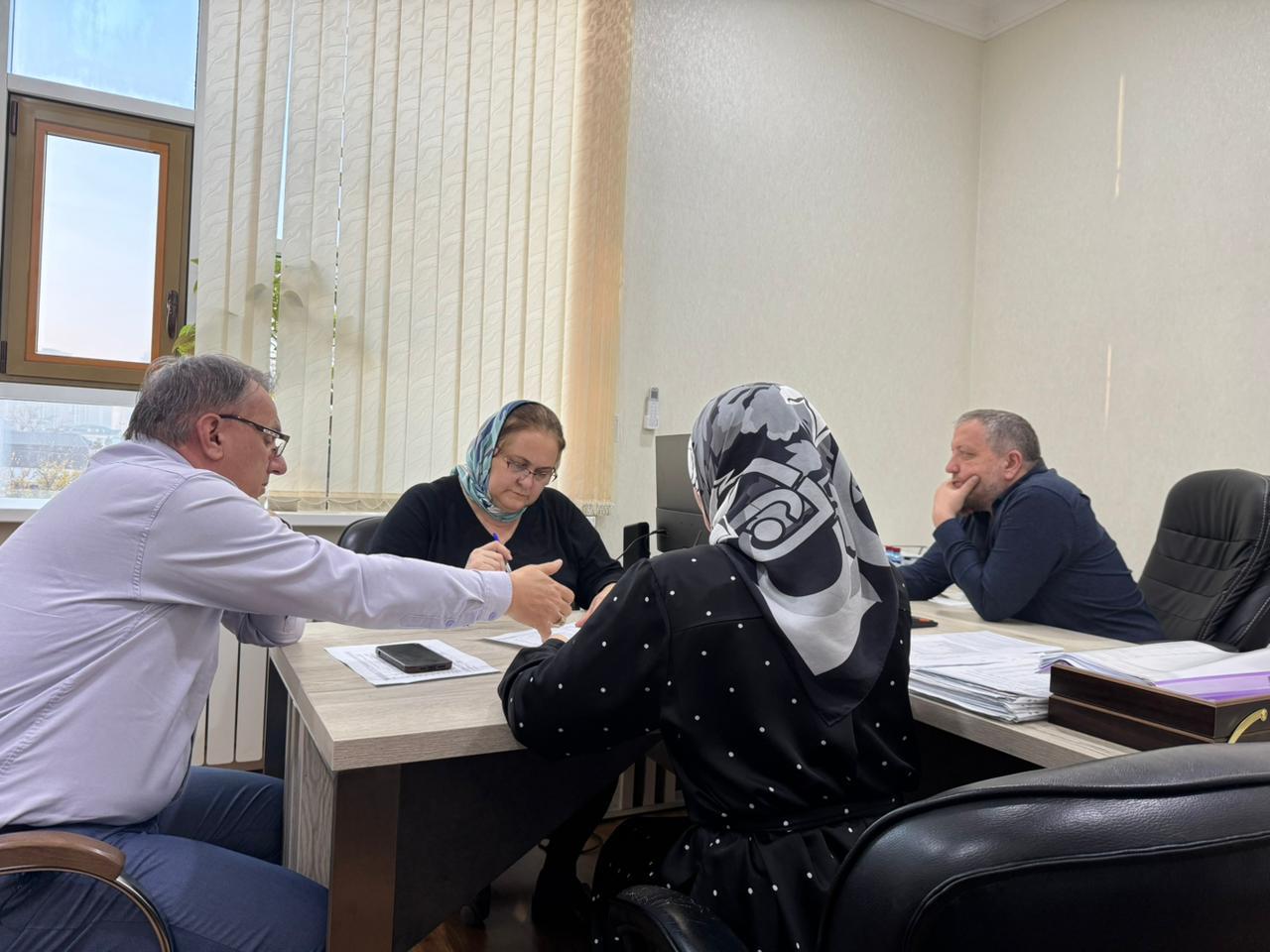 Встреча с предприятием — участников федерального проекта ООО Грозгражданстрой