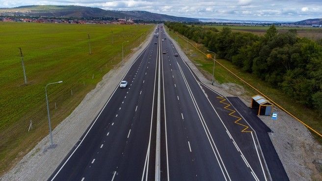 В России в 2025 году введено в эксплуатацию 4,9 тысячи километров федеральных дорог