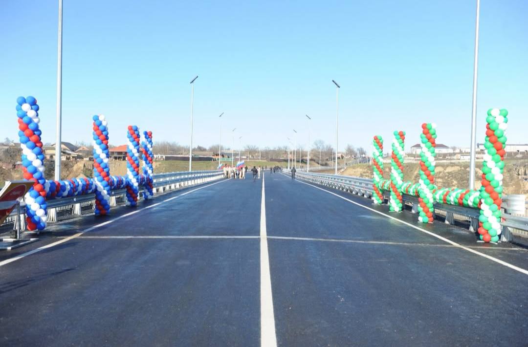 В Грозненском районе открыли мост имени эвлия Элаха-Муллы Дебирова после реконструкции