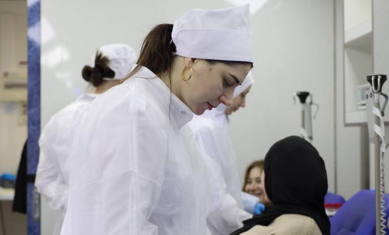 Выездные медицинские обследования детей-инвалидов в Ачхой-Мартановской ЦРБ