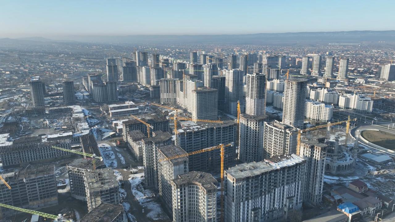 Почти 400 тысяч м² жилья построено в ЧР с привлечением инфраструктурных и казначейских кредитов
