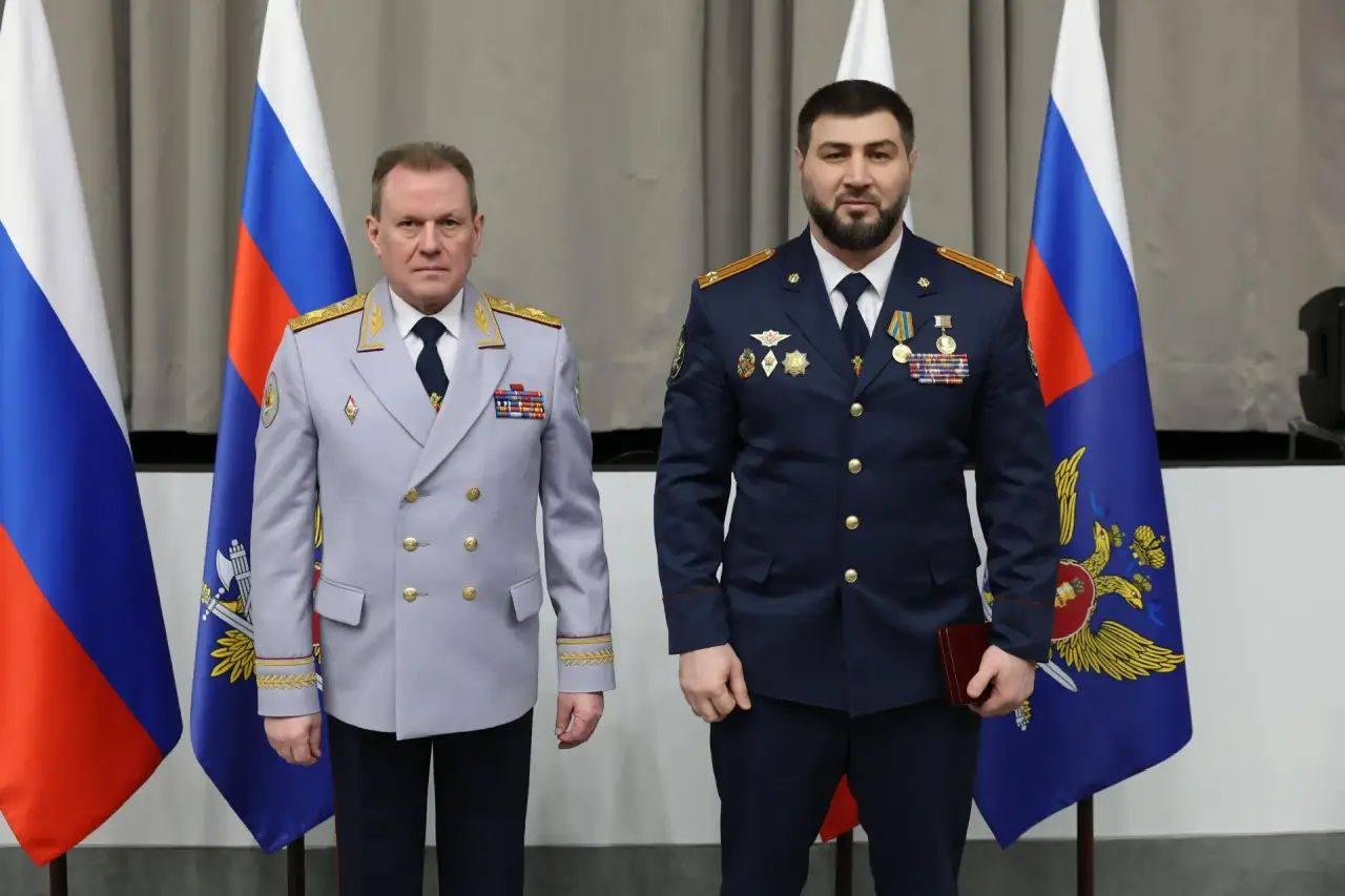 Ахмед Адаев награжден злотой медалью за вклад в развитие уголовно–исполнительной системы России