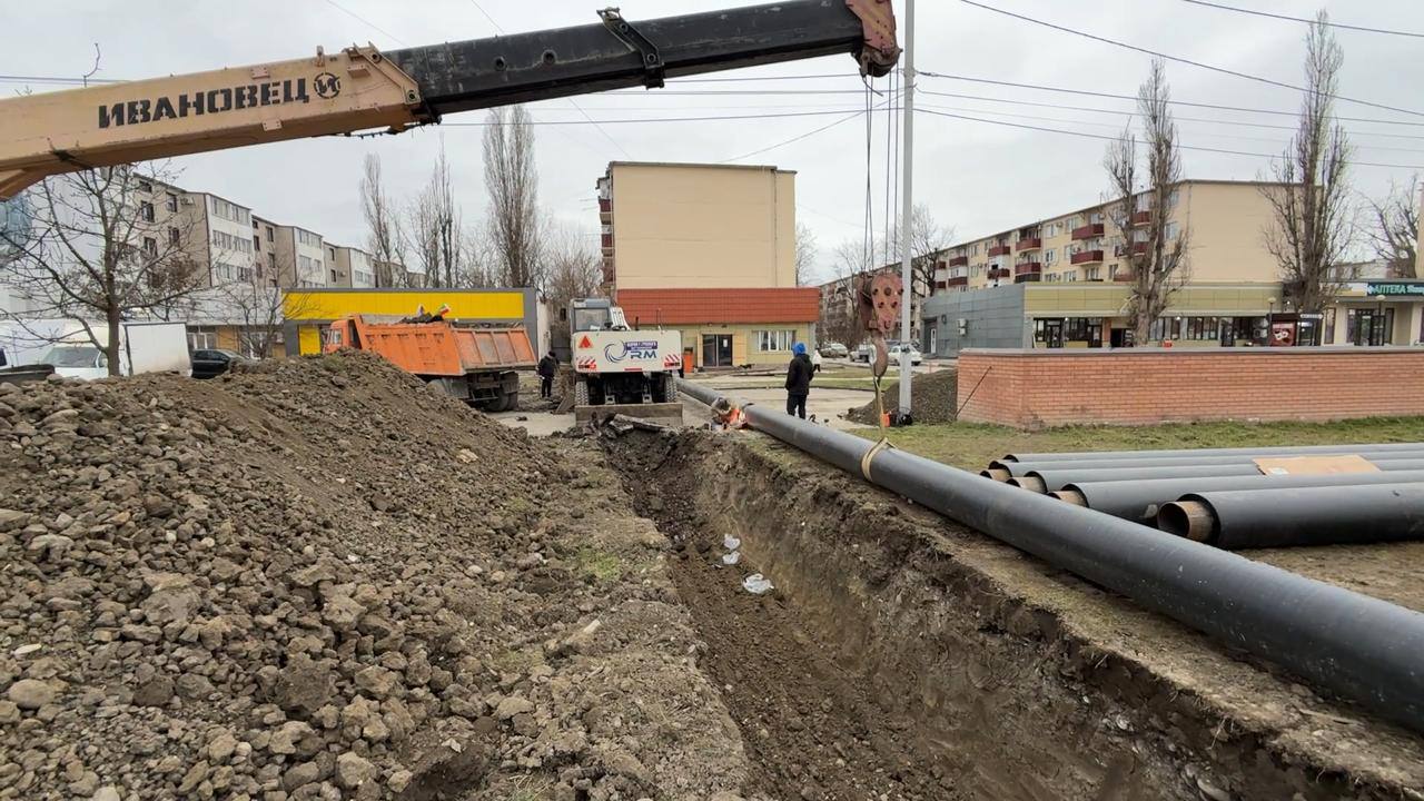 В Грозном продолжается реконструкция тепловых сетей в рамках нацпроекта
