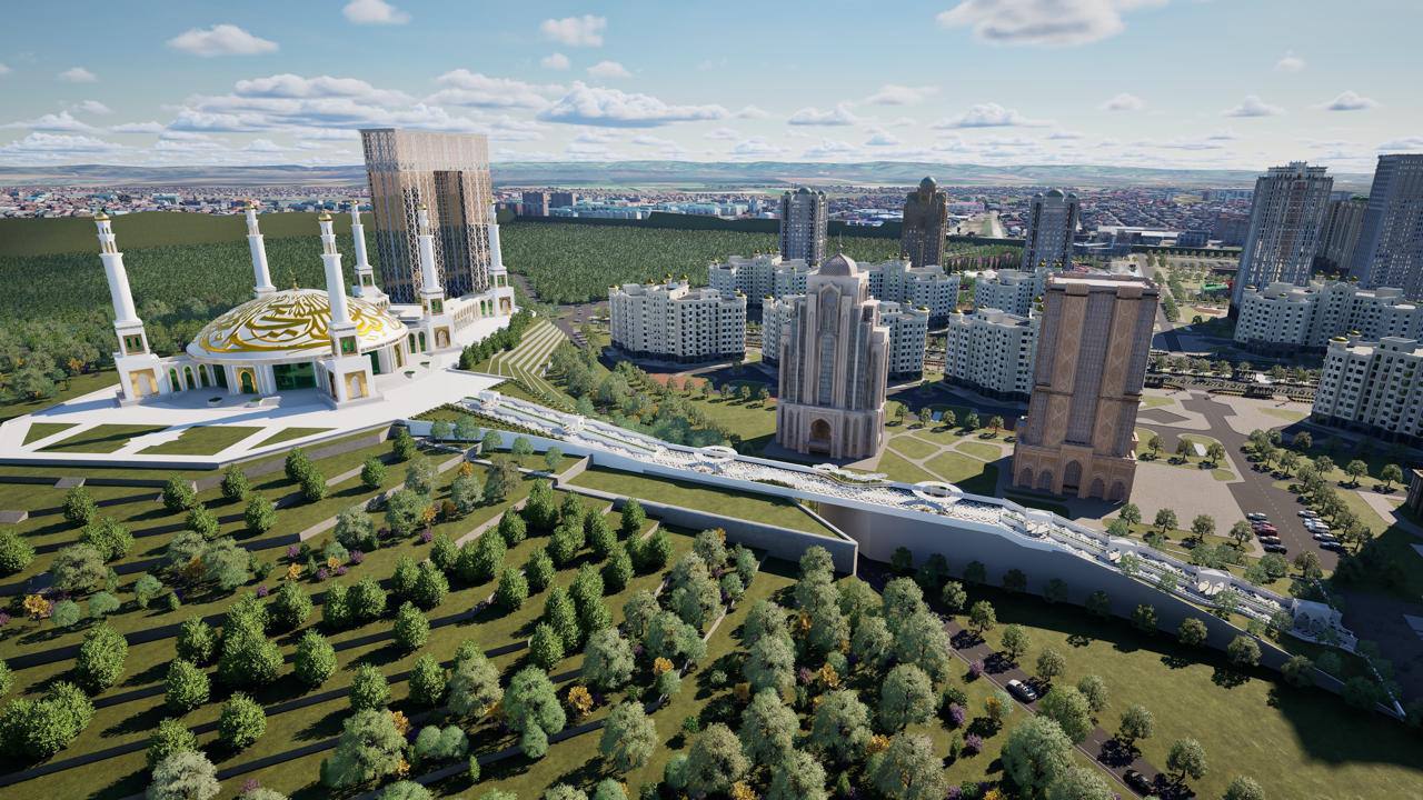 До 7 октября 2026 года планируется завершить строительство мечети имени Зелимхана Кадырова в Грозном