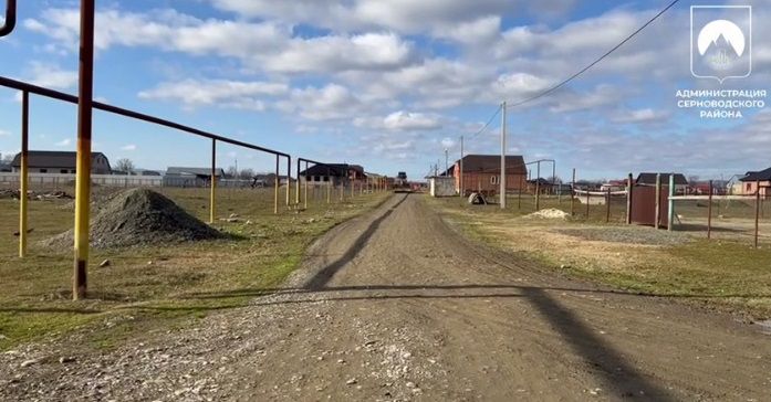 В городе Серноводское в Чечне начали ремонтировать улицу Сусуркаева
