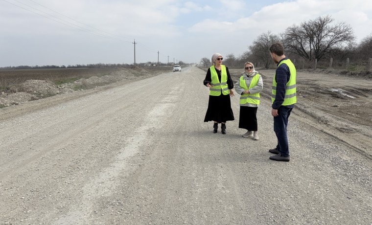 Общественники Чеченской Республики оценили ход работ на автодороге Шали – Аргунский мост