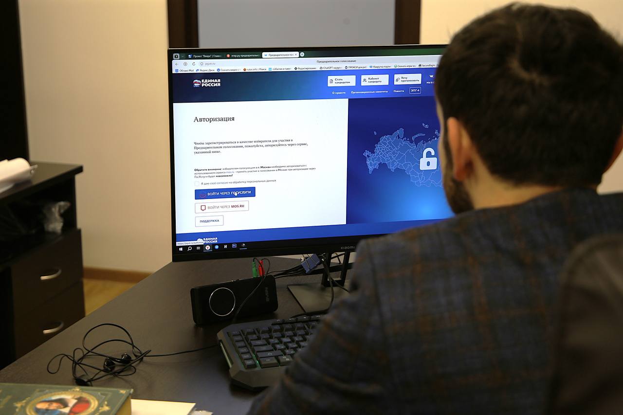 Более 100 тысяч избирателей из Чеченской Республики зарегистрировались на платформе для голосования