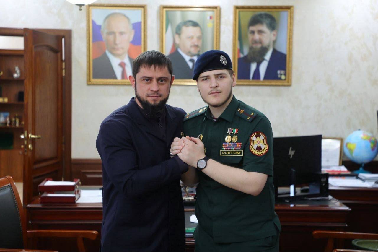 Ахмед Дудаев провёл рабочую встречу с Секретарем Совета Безопасности ЧР Адамом Кадыровым