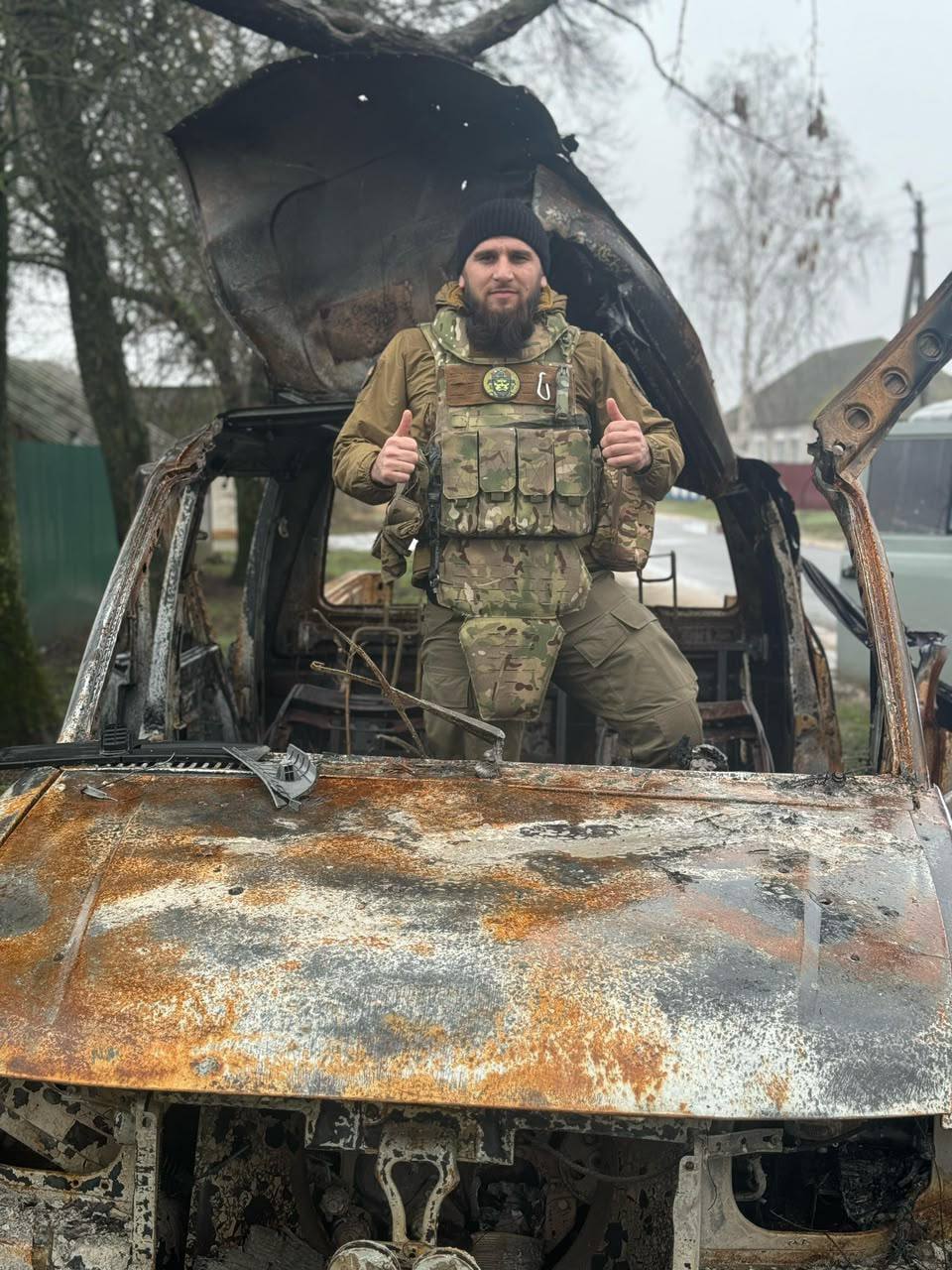 Военнослужащий «Север-АХМАТ» с позывным «Выживший» награждён медалью «За отвагу».