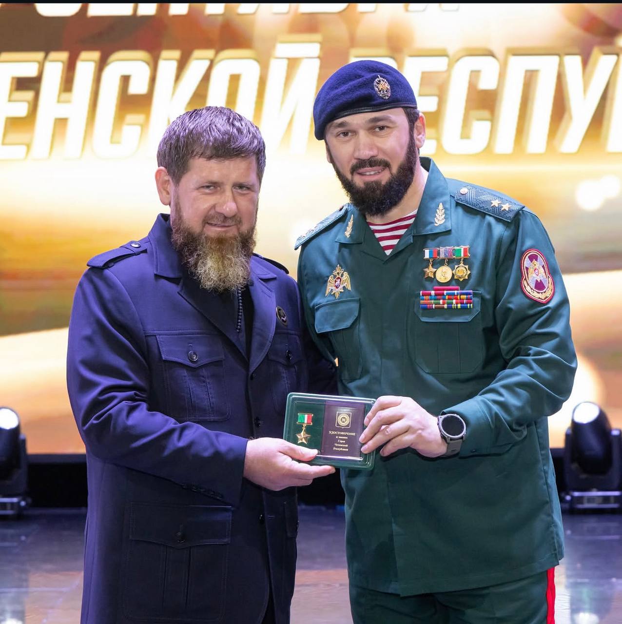 МАГОМЕД ДАУДОВ УДОСТОЕН ЗВАНИЯ «ГЕРОЙ ЧЕЧЕНСКОЙ РЕСПУБЛИКИ»